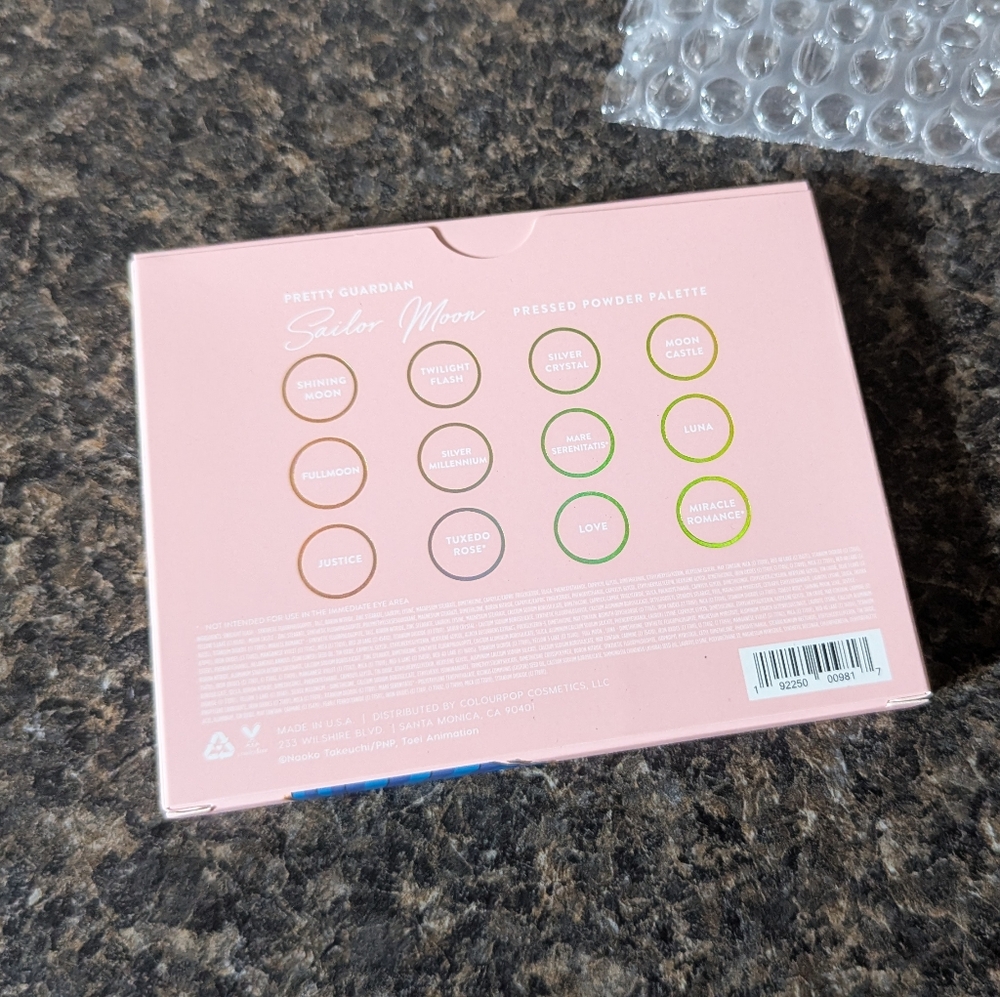 Sailor Moon x ColourPop Pretty Guardian Eyeshadow Palette – NEW - Picture 2 of 4